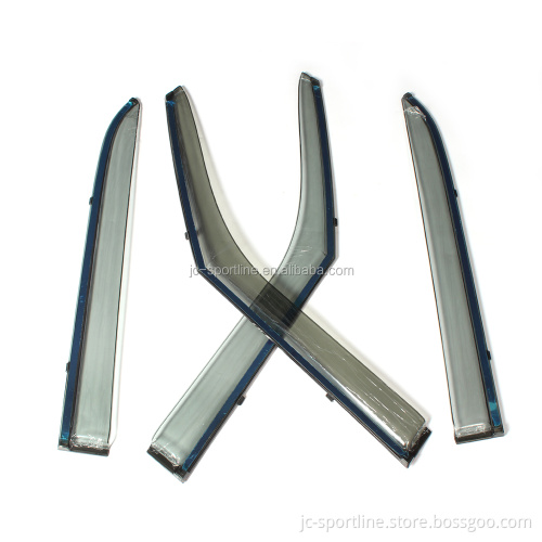 PC Injection Mould Visor Rain Guards Wind Deflector for Hyundai IX25 2014 4pcs/set